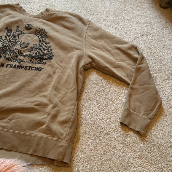 Sanfranpsycho sweatshirt crewneck skull and cactus - Picture 3 of 4